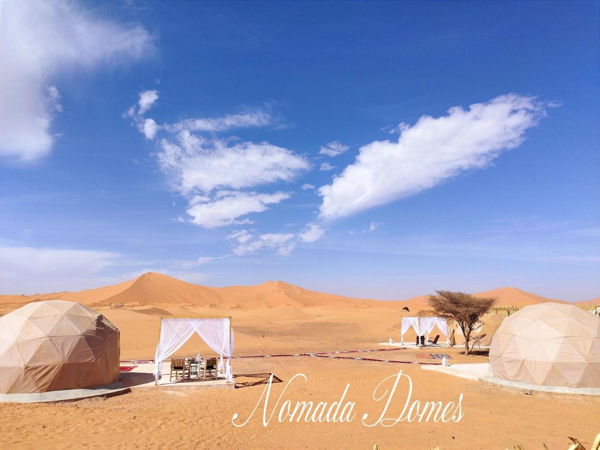 Nomada Domes Camp With Airco Hotel Merzouga Buitenkant foto