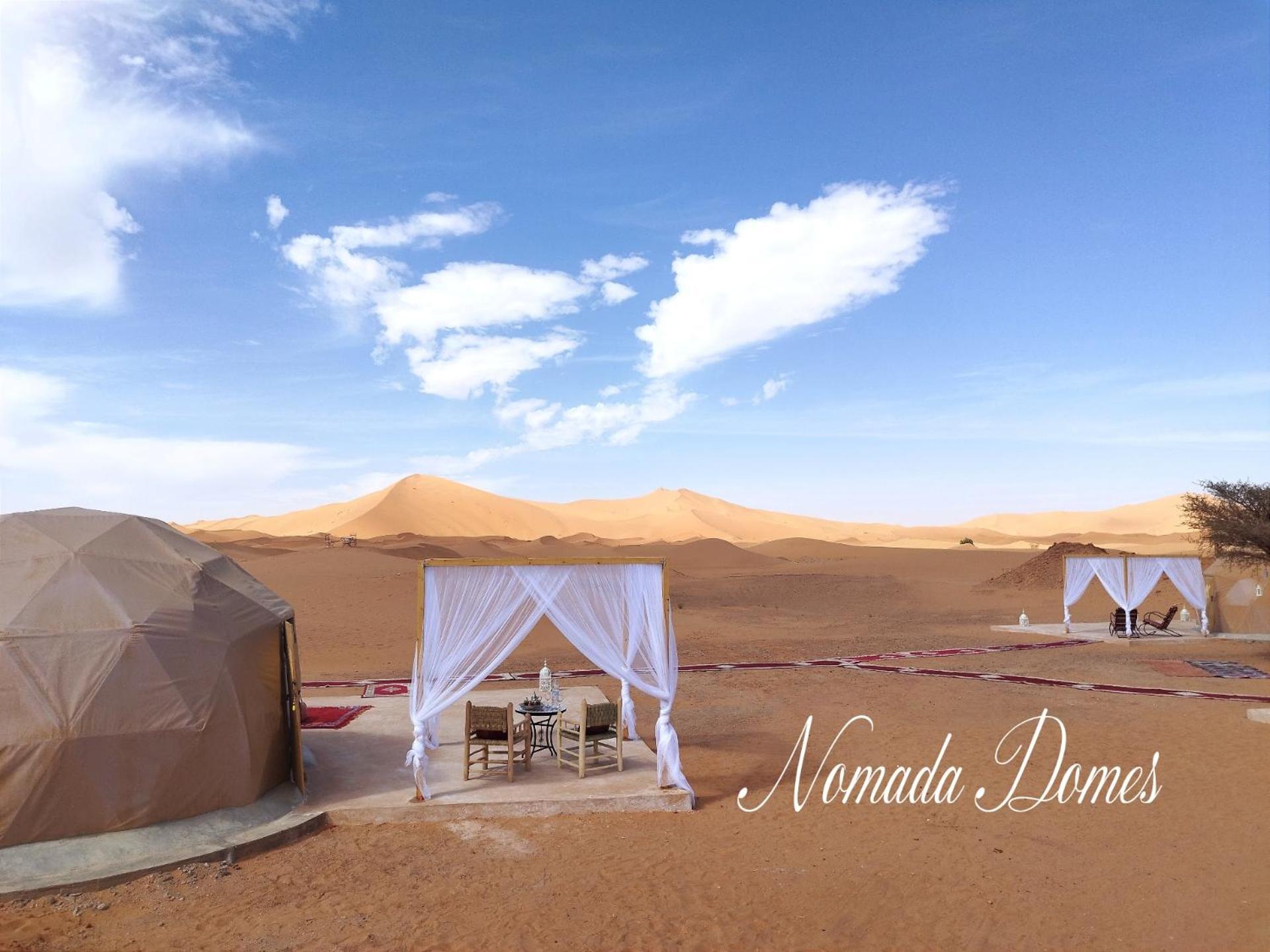 Nomada Domes Camp With Airco Hotel Merzouga Buitenkant foto